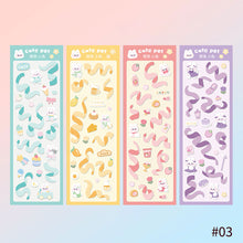 Load image into Gallery viewer, Korean Style Personality Hand Account Cute Cartoon Laser Waterproof Stickers Guka DIY Material Girls Children's Toys Kawaii Gift