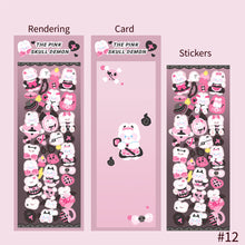Load image into Gallery viewer, Korean Style Personality Hand Account Cute Cartoon Laser Waterproof Stickers Guka DIY Material Girls Children's Toys Kawaii Gift