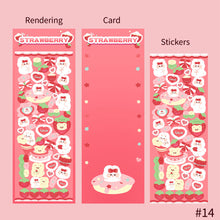 Load image into Gallery viewer, Korean Style Personality Hand Account Cute Cartoon Laser Waterproof Stickers Guka DIY Material Girls Children's Toys Kawaii Gift