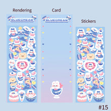 Load image into Gallery viewer, Korean Style Personality Hand Account Cute Cartoon Laser Waterproof Stickers Guka DIY Material Girls Children's Toys Kawaii Gift