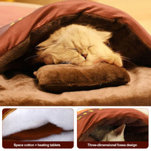 Load image into Gallery viewer, Pet USB Heating Bed Dog Cat Warming Sleeping Bag Electric Warming Bed Heating Pad Puppy Heater Winter House