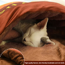 Load image into Gallery viewer, Pet USB Heating Bed Dog Cat Warming Sleeping Bag Electric Warming Bed Heating Pad Puppy Heater Winter House