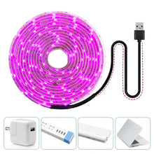 Load image into Gallery viewer, 5V USB LED Grow Light Strip Full Spectrum Phytolamp Plant Light Strip Plants Flower Greenhouse Hydroponic Light Equipments