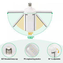 Load image into Gallery viewer, 24W 36W 48W Foldable LED Grow Light Full Spectrum E27 110 220V Plant Growing Light Phytolamp Bulb For Indoor Plants Flower Seedling