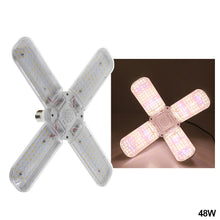 Load image into Gallery viewer, 24W 36W 48W Foldable LED Grow Light Full Spectrum E27 110 220V Plant Growing Light Phytolamp Bulb For Indoor Plants Flower Seedling