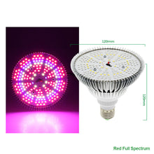 Load image into Gallery viewer, 200LED Phyto Lamp Bulb Full Spectrum LED Grow Bulb E27 AC85-265V Plant Light Phytolamp LED Fitolampy For Indoor Seedlings Flowers Grow Tent