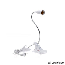Load image into Gallery viewer, E27 Bulb Socket Lamp Base US EU Plug Plant Growing Lamp Hanging Holder Extension Cable