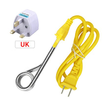 Load image into Gallery viewer, Mini 220V 600W Electric Water Heater Cup Boiling Heater Hot Water Coffee For Travel Using UK Plug