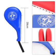 Load image into Gallery viewer, Children Adult Taekwondo Kick Pad Target Karate Boxing Kids Training Practise Leather Hitting Target Safety Equipment