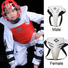 Load image into Gallery viewer, Taekwondo Gear Crotch Protector Jockstrap Men Women Underwear Guard Karate MMA Boxing Sanda Exercise Martial Arts Equipment