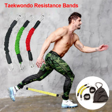 Load image into Gallery viewer, 20LB-80LB Gym Rubber Pull Rope Resistance Band Fitness Training Trainer Taekwondo Kick