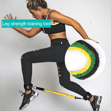 Load image into Gallery viewer, 20LB-80LB Gym Rubber Pull Rope Resistance Band Fitness Training Trainer Taekwondo Kick