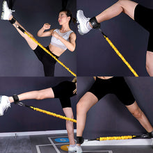 Load image into Gallery viewer, 20LB-80LB Gym Rubber Pull Rope Resistance Band Fitness Training Trainer Taekwondo Kick
