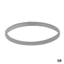 Load image into Gallery viewer, Women Men Elastic Absorbent Sweat Bands Yoga Running Fitness Headband Thin Sports Hair Bands Anti-slip Girls Hair Accessories
