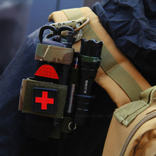 Load image into Gallery viewer, Nylon MOLLE Tourniquet Pouch Holder EMT Trauma Shears Storage Bag EDC Belt Pouch Flashlight Holster Medical Scissor Molle Pouch