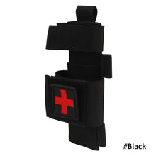 Load image into Gallery viewer, Nylon MOLLE Tourniquet Pouch Holder EMT Trauma Shears Storage Bag EDC Belt Pouch Flashlight Holster Medical Scissor Molle Pouch