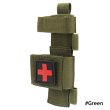 Load image into Gallery viewer, Nylon MOLLE Tourniquet Pouch Holder EMT Trauma Shears Storage Bag EDC Belt Pouch Flashlight Holster Medical Scissor Molle Pouch