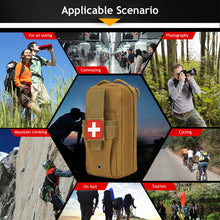 Load image into Gallery viewer, Tactical Molle First Aid Kits Medical Bag Outdoor Army Tourniquet Hunting Emergency Camping Survival Tool Military EDC Pouch