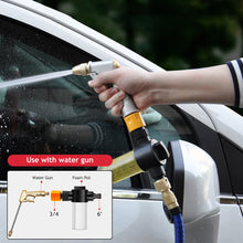 Load image into Gallery viewer, 1Set Foam Lance Snow Sprayer Pot High Pressure Washer Gun Car Window Soap Foamer Wash Watering Sprinkler Foam Cleaning Tool