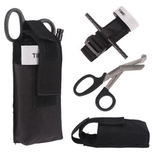 Load image into Gallery viewer, Tactical Military Tourniquet Trauma Medical Shear Tourniquet Bag Molle Pouch Duty Belt Loop For First Aid Kit Fast Hemostasis