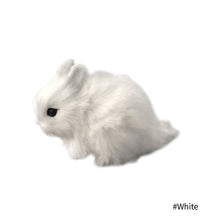 Load image into Gallery viewer, Simulation Rabbit Toy Squatting Model Home Decoration Rabbit Model Easter Rabbits Simulation Plush Toys Action Figures Kids Gift