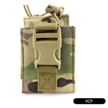Load image into Gallery viewer, Tactical Molle Radio Walkie Talkie Pouch Waist Bag Holder Pocket Portable Interphone Holster Carry Bag Walkie-Talkie Case Holder