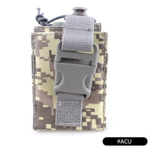 Load image into Gallery viewer, Tactical Molle Radio Walkie Talkie Pouch Waist Bag Holder Pocket Portable Interphone Holster Carry Bag Walkie-Talkie Case Holder