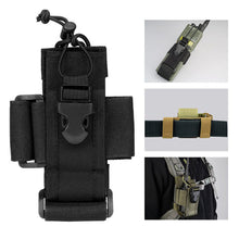 Load image into Gallery viewer, 1000D Tactical Molle Walkie Talkie Pouch Interphone Storage Bag Outdoor Molle Radio Pouch Walkie-Talkie Case Holder Molle Pouch