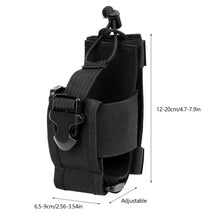 Load image into Gallery viewer, 1000D Tactical Molle Walkie Talkie Pouch Interphone Storage Bag Outdoor Molle Radio Pouch Walkie-Talkie Case Holder Molle Pouch