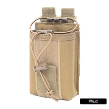 Load image into Gallery viewer, Outdoor Pouch Tactical Molle Radio Walkie Talkie Pouch Waist Bag Holder Pocket Portable Interphone Holster Bag Magazine Pouch