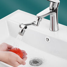 Load image into Gallery viewer, 1080° Rotation Dual Function Extender Faucet Aerator Plastic Tap Splash Filter Bubbler Nozzle Robotic Arm for Kitchen Washbasin