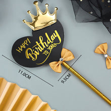 Load image into Gallery viewer, Crown Lace Birthday Cake Decoration High Quality Cake Topper Luxury Baking Ornaments Birthday Gift Decoration Birthday Party Supplies