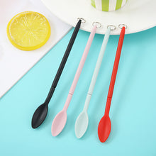 Load image into Gallery viewer, 3 in 1 Silicone Mini Spatulas Extendable Slicker-Spoon Cosmetic Bottle Jam Scraper Cream Cake Spatula Kitchen Baking Accessories