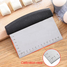 Load image into Gallery viewer, Stainless Steel Dough Cutter Cake Cream Spatula Butter Batter Scraper Baking Tools For Home Baking Cutting Tools Kitchen Gadgets