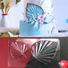 Load image into Gallery viewer, Transparent Palm Leaf Chocolate Mould DIY Cake Decorating Fondant Mould Cake Stencil Baking Mold