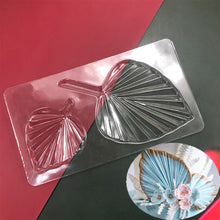 Load image into Gallery viewer, Transparent Palm Leaf Chocolate Mould DIY Cake Decorating Fondant Mould Cake Stencil Baking Mold