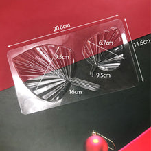 Load image into Gallery viewer, Transparent Palm Leaf Chocolate Mould DIY Cake Decorating Fondant Mould Cake Stencil Baking Mold