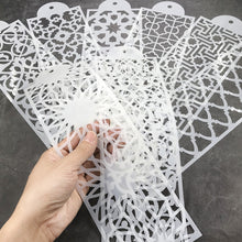 Load image into Gallery viewer, DIY Cake Drawing Lace Mold Cake Stencil Plastic Lace Cake Boder Stencils Template Cake Decorating Tool