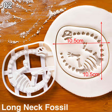 Load image into Gallery viewer, Dinosaur Cookie Cutters Mold Dinosaur Biscuit Embossing Mould Sugarcraft Dessert Baking Mold Cake Kitchen Accessories Tool