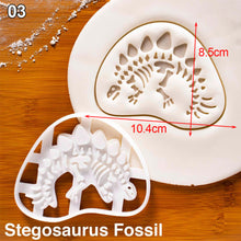 Load image into Gallery viewer, Dinosaur Cookie Cutters Mold Dinosaur Biscuit Embossing Mould Sugarcraft Dessert Baking Mold Cake Kitchen Accessories Tool