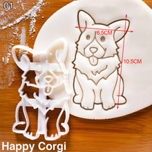 Load image into Gallery viewer, DIY Cookie Cutters Mold Cute Corgi Dog Shaped Biscuit Baking Tool Kitchenware Bakeware Tool for Kids Hand Mold