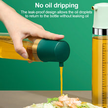 Load image into Gallery viewer, 330ml Air-controlled Oil Can Oil Bottle for Cooking BBQ Baking Grilling Roasting Frying Vinegar Barbecue Spray Bottle