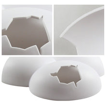 Load image into Gallery viewer, Aquarium Decoration Reptile Hiding Cave Animal Pet Case Egg Shell Hideouts Decoration For Turtle Lizard Snake Reptile Amphibian Supplies