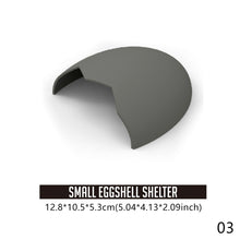 Load image into Gallery viewer, Aquarium Decoration Reptile Hiding Cave Animal Pet Case Egg Shell Hideouts Decoration For Turtle Lizard Snake Reptile Amphibian Supplies