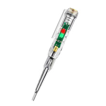 Load image into Gallery viewer, Electrical Tester Pen Induced Voltage Responsive Tester Screwdriver Tool Probe Indicator Light Test Pencil