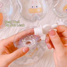 Load image into Gallery viewer, Lovely Cartoon Mini Transparent Hot Water Bottle Bag Girl Warm Belly Warmer Filled Mini Explosion-proof Portable Winter Reusable Hand Warmer