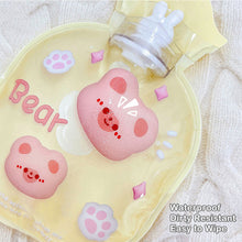 Load image into Gallery viewer, Lovely Cartoon Mini Transparent Hot Water Bottle Bag Girl Warm Belly Warmer Filled Mini Explosion-proof Portable Winter Reusable Hand Warmer