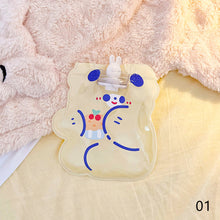 Load image into Gallery viewer, Lovely Cartoon Mini Transparent Hot Water Bottle Bag Girl Warm Belly Warmer Filled Mini Explosion-proof Portable Winter Reusable Hand Warmer