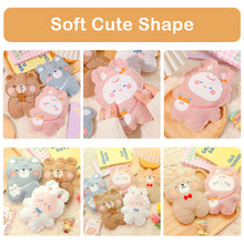 Load image into Gallery viewer, Cartoon Plush Bear Mini Hot Water Bottle Bag Girl Warm Belly Warmer Filled Mini Explosion-proof Portable Winter Reusable Hand Warmer