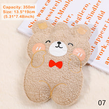 Load image into Gallery viewer, Cartoon Plush Bear Mini Hot Water Bottle Bag Girl Warm Belly Warmer Filled Mini Explosion-proof Portable Winter Reusable Hand Warmer